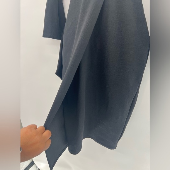 COPY - BOOHOO MATERNITY MAE RUFFLE SLEEVE WRAP DRESS SZ 4 NWT - Picture 7 of 9